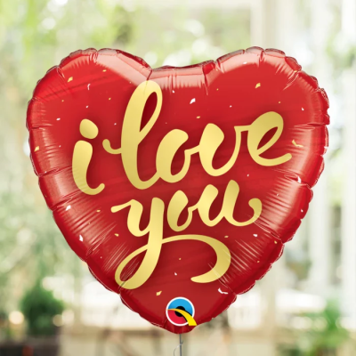 I Love You Balloon - I Love You Balloon may vary